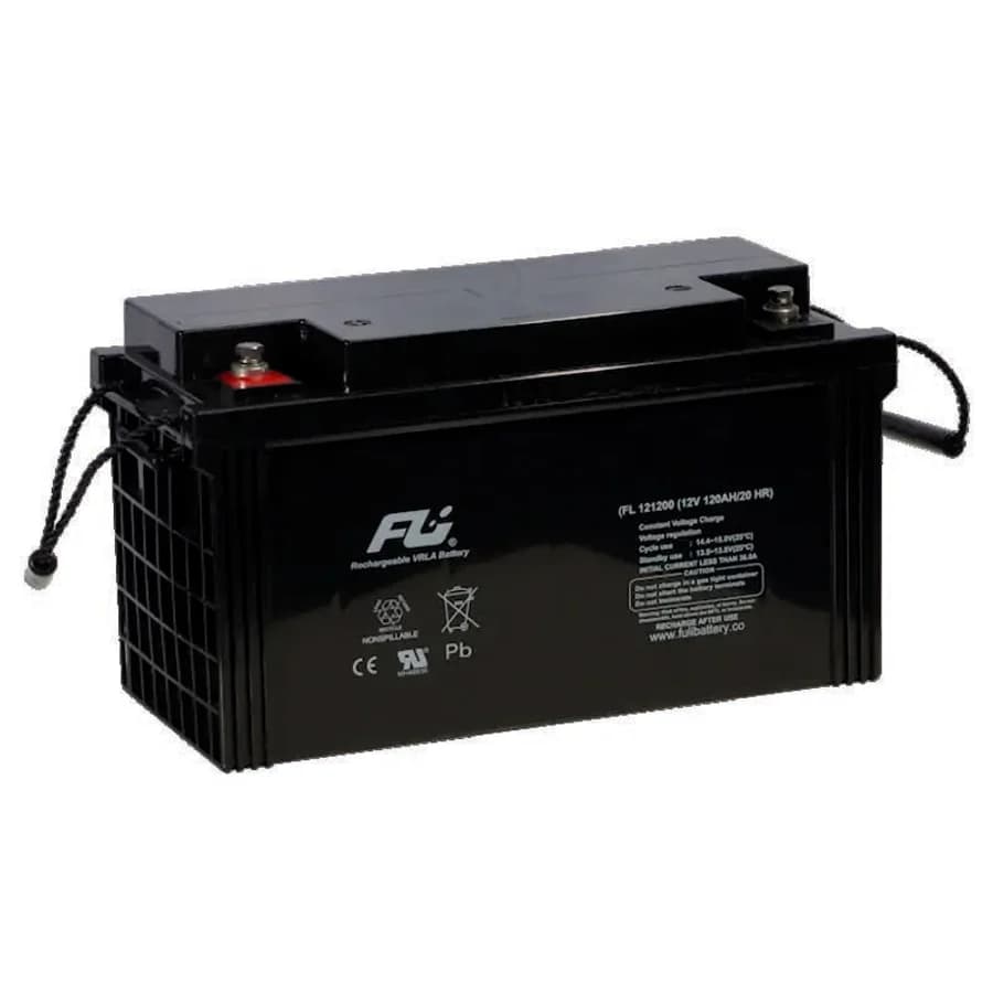 Batería sellada Fulibattery FL121200GS de 12 voltios y 120 amperios-hora