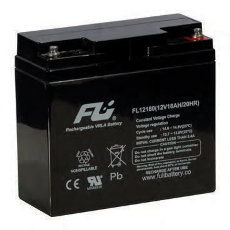Batería sellada Fulibattery FL12180GS de 12 voltios y 18 amperios-hora