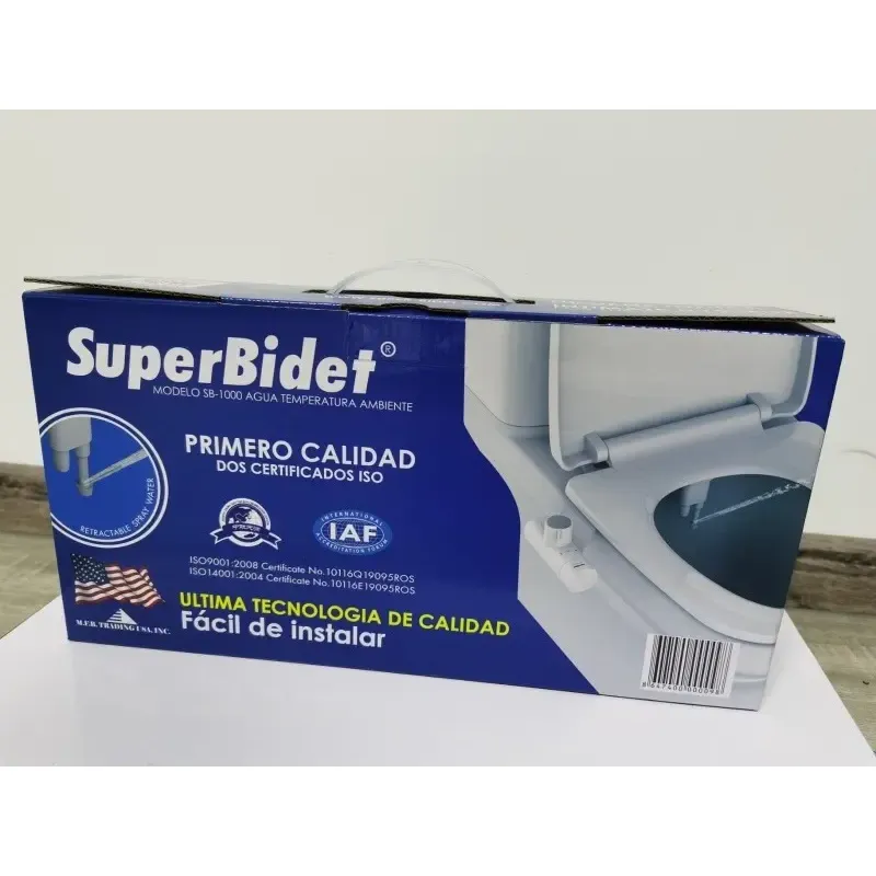Bidet Super-bidet, ducha higiénica compacta para sanitario