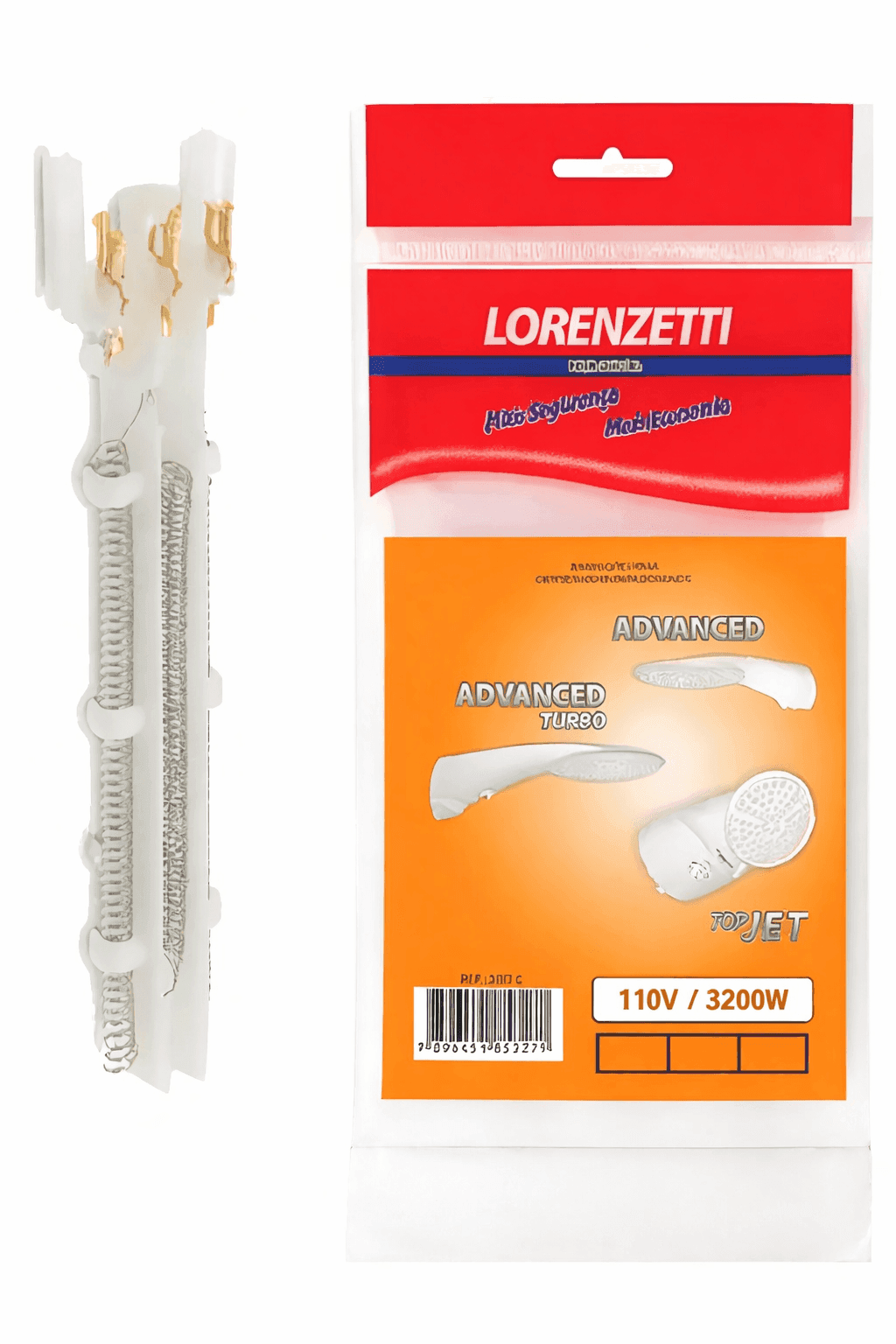 Resistencia Ducha Advanced Lorenzetti 110 voltios — Herium Colombia