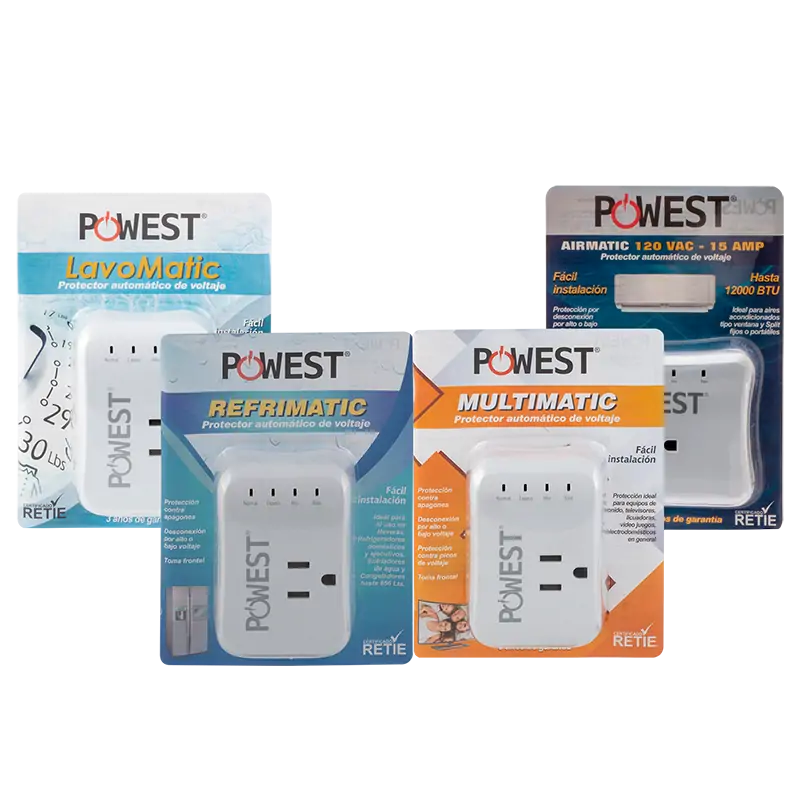 protectores de voltaje powest